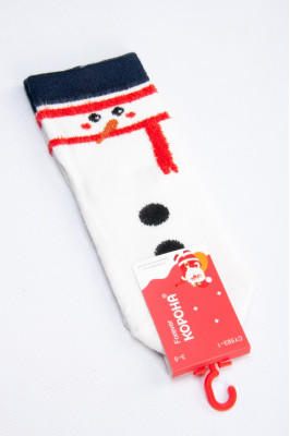 Шкарпетки дитячі новорічні кашемір